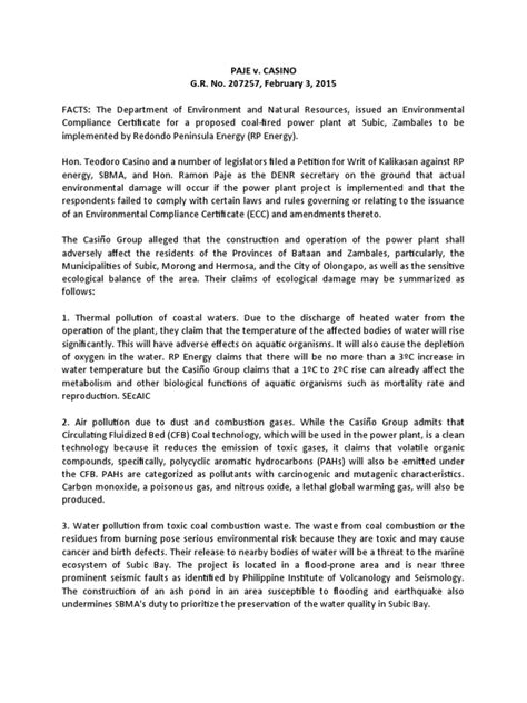 Paje V. Casino G.R. No. 207257, February 3, 2015 .